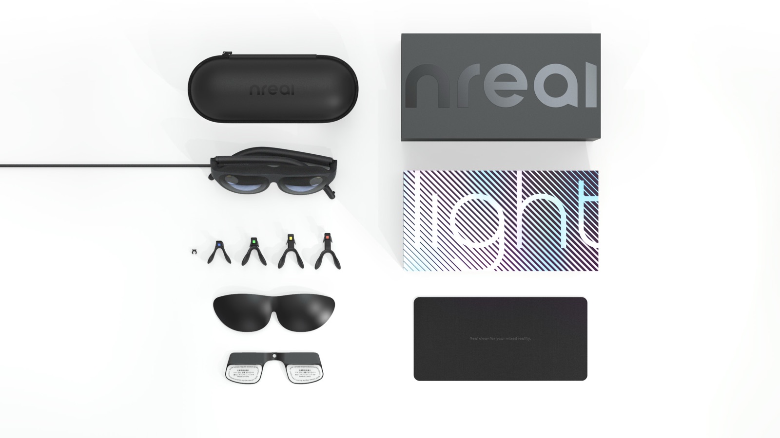 Lunettes AR Nreal Light avec moteur BirdBath